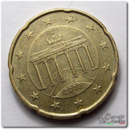 20 Cent Germania 2002G - Karlsruhe