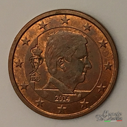 5 Cent Belgio 2014