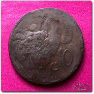 10 Cent  Ape Vitt. Emanuele III 1927