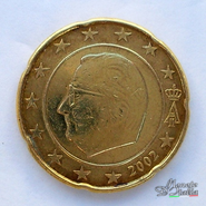 20 Cent Belgio 2002
