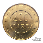 200 lire ingranaggio 2001
