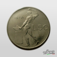 50 Lire 1970 FDC