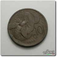 10 Cent  Ape Vitt. Emanuele III 1934