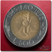 500 Lire S. Marino 1995 - 50° anniversario