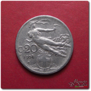 20 cent. Vitt. Emanuele III 1908
