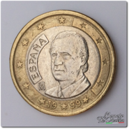 1 Euro Spagna 1999