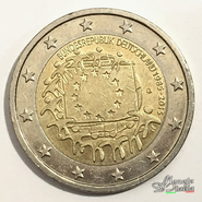 2 Euro Germania Bandiera Europea 1985 2015 G
