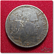 20 cent. Vitt. Emanuele III 1939-2