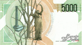 5000 lire Bellini