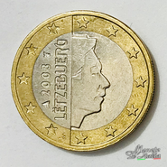 1 Euro Lussemburgo 2003