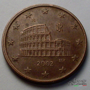5 Cent Italia 2002 Decentrata
